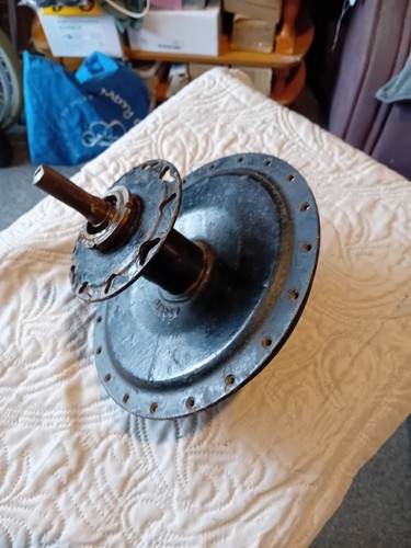 Ajs matchless front hub and - front,