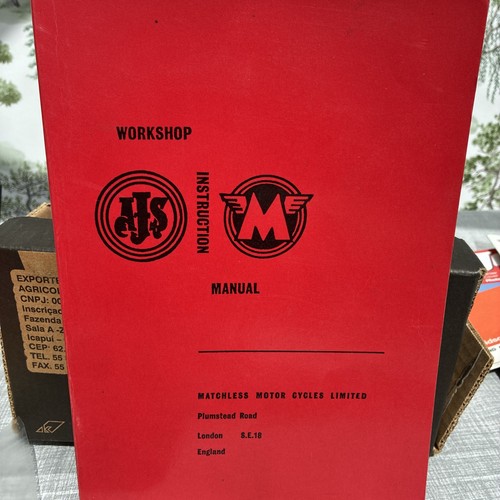 Ajs matchless workshop - ajs/matchless,